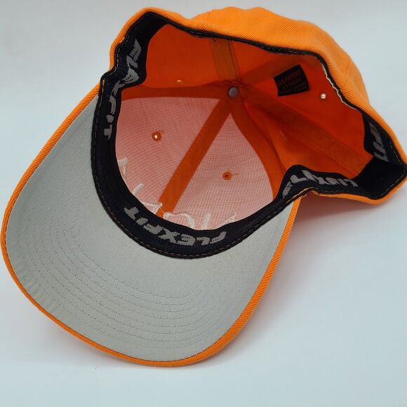 Embroidered Nona Orange Baseball Flexfit Hat Cap Fitted M/L Grandparent Grandpa - Picture 6 of 9
